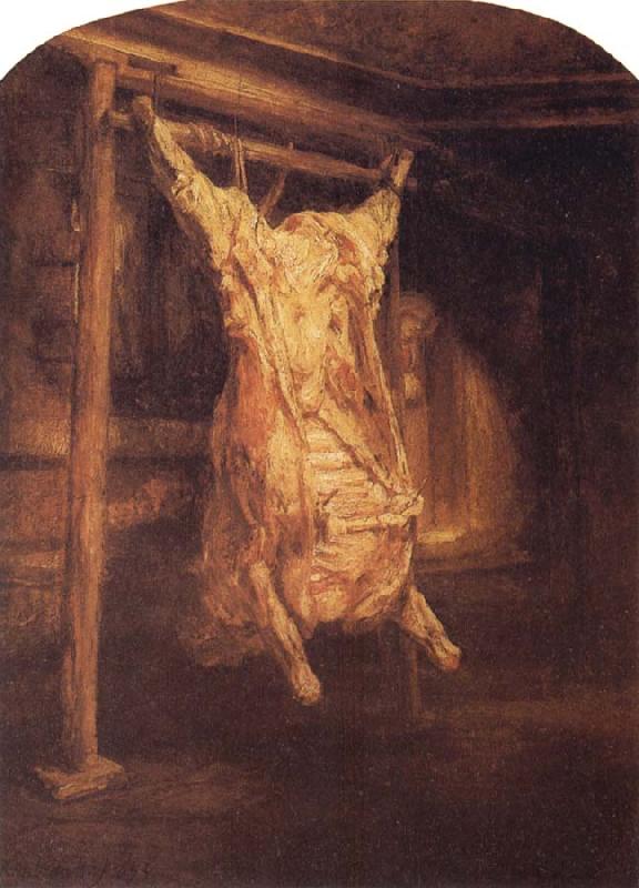 REMBRANDT Harmenszoon van Rijn The Slaughtered Ox